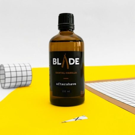 Blade Bőrápolás Aftershave - szantál-vanília